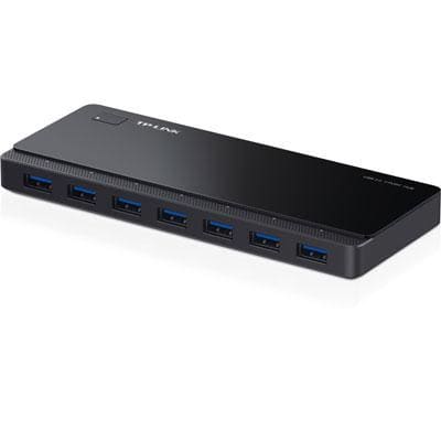 TP-Link - 7 Port USB 3.0 HUB 2.5A Pwr Ad - UH700