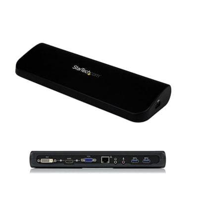 Startech Canada - Dual Vid Laptop Dock - USB3SDOCKHDV