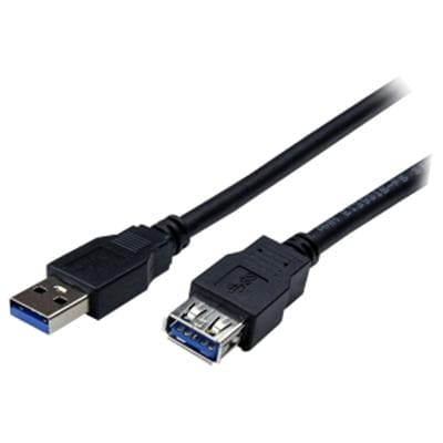 Startech Canada - 1m Bk USB 3 Ext Cbl - USB3SEXT1MBK