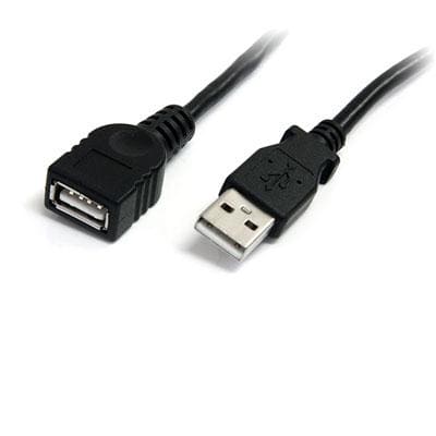 Startech Canada - 10 ft Black USB 2.0 Extension - USBEXTAA10BK