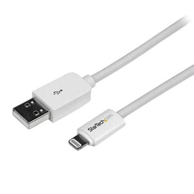 Startech Canada - 3' Lightning-USB Cable White - USBLT1MW