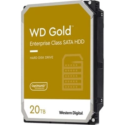 WD Bulk Canada - Gold 20TB 7200 RPM 512MB - WD202KRYZ