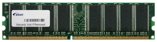 Elixir M2U51264DSSHB3G-5T 512MB PC3200 DDR-400MHz non-ECC Unbuffered 184-Pin DIMM