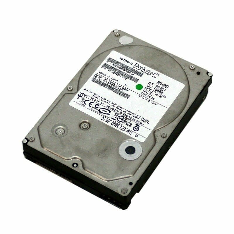 Hitachi Deskstar T7K500 HDT725032VLA380 / 0A33691 320GB 7200RPM 8MB SATA-300 3.5-Inch Hard Drive