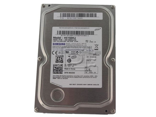 Samsung HE160HJ / NW340 160GB 7200RPM 3.5" HOT PLUG HARD DRIVE