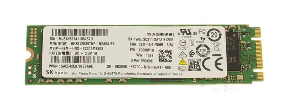 Hynix HFS512G39TNF-N2A0A SC311 512GB SATA-6Gbps M.2 Solid State Drive