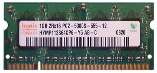 HYNIX HYMP112S64CP6-Y5 1GB DDR2 PC2 5300 667MHZ SODIMM MEMORY MODULE