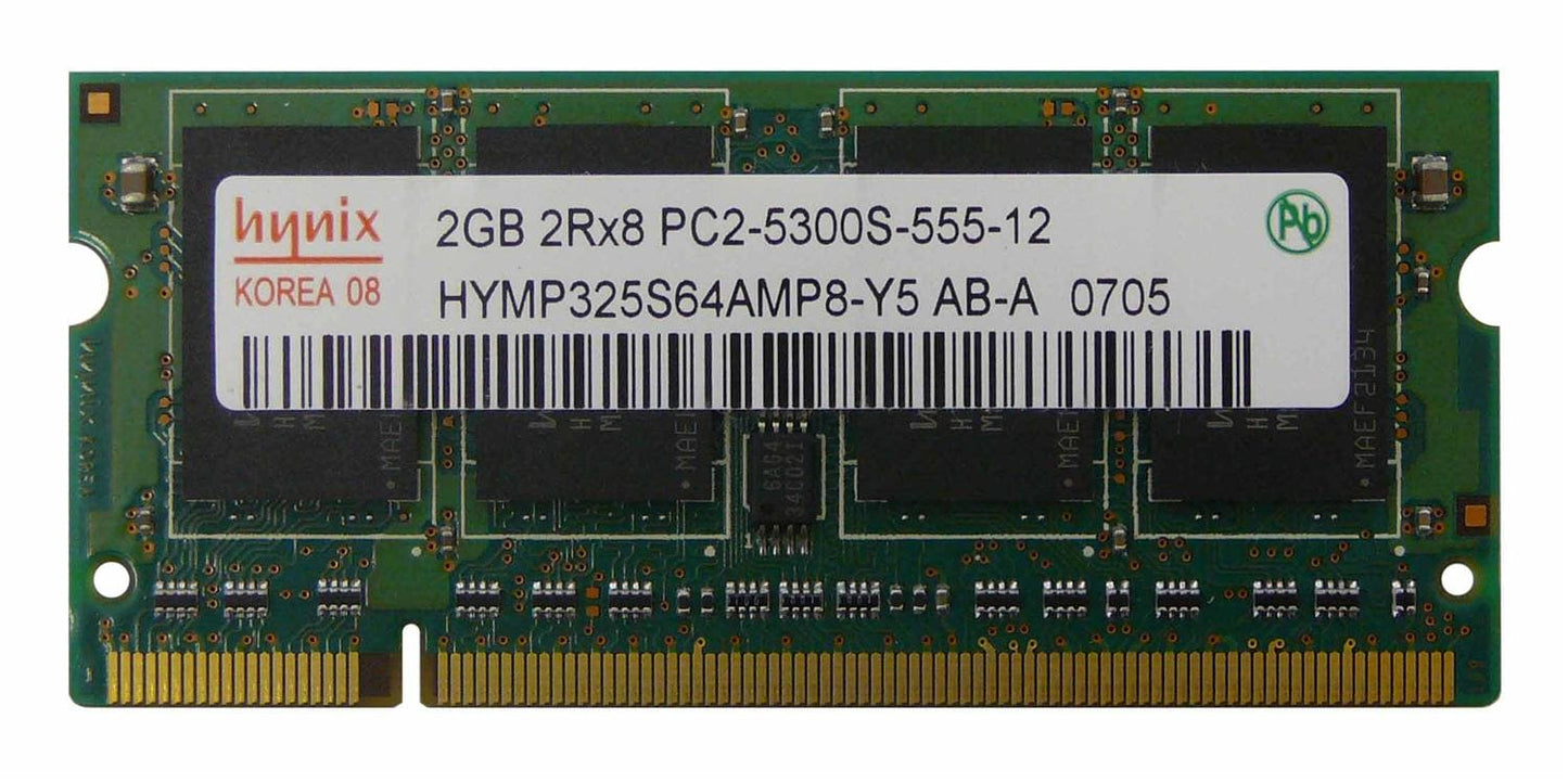 HYNIX HYMP325S64AMP8-Y5 2GB DDR2 PC2-5300S MEMORY MODULE