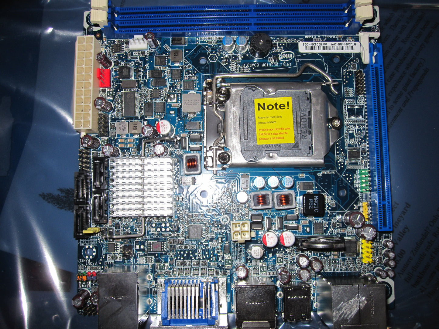 INTEL BLKDH57JG / DH57JG INTEL H57E SOCKET-1156 DDR3 1333MHZ MINI-ITX MOTHERBOARD