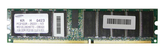 Samsung 1GB PC2100 DDR-266MHz ECC Registered CL2.5 184-Pin DIMM M312L2828ET0-CB0Q0