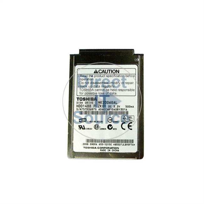 Toshiba 20GB 4200rpm 2MB Notebook Hard Drive