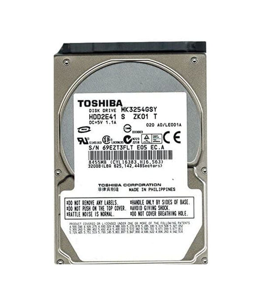 Toshiba MK3254GSY 320GB 7200RPM SATA 2.5" Hard Drive