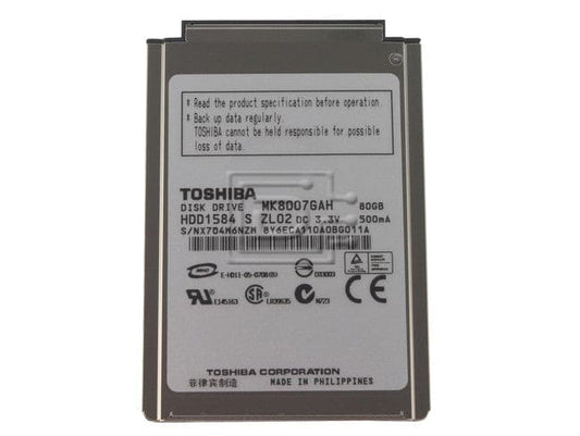 Toshiba 80GB 1.8" HD