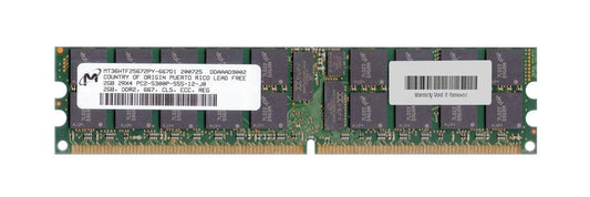 Crucial 2GB PC2-5300 DDR2-667MHz ECC Registered CL5 240-Pin DIMM Memory Module CT25672AB667.36FD1