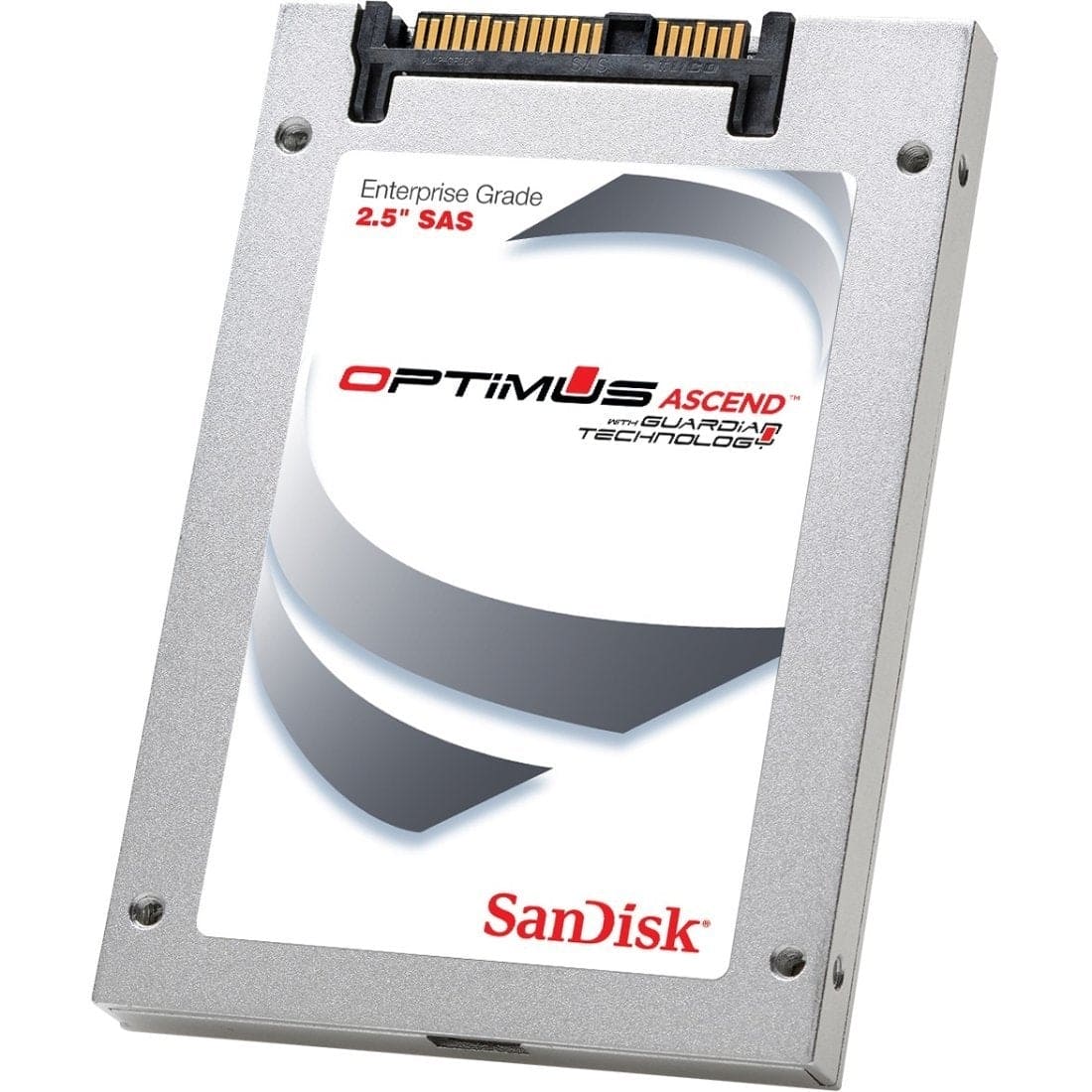 SanDisk Optimus Ascend SDLLOCDM-016T-5CA1 2.5'' 1.6TB SAS 6Gb/s eMLC Enterprise Solid State Disk