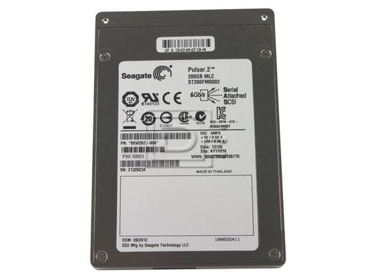 Seagate Pulsar.2 ST200FM0002 200GB Internal Solid State Drive 2.5'' SAS 6Gb/s