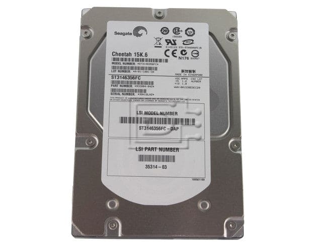 Seagate Cheetah 450 GB - 400 MBps - 15000 rpm