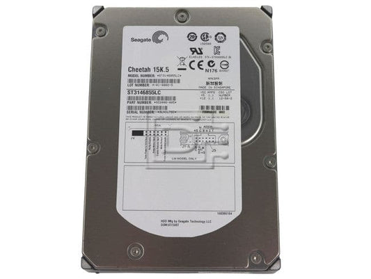 Seagate CHEETAH 15K.5 ST3146855LC 146GB 15KRPM 16MB ULTRA320 SCSI 3.5" INTERNAL HARD DRIVE