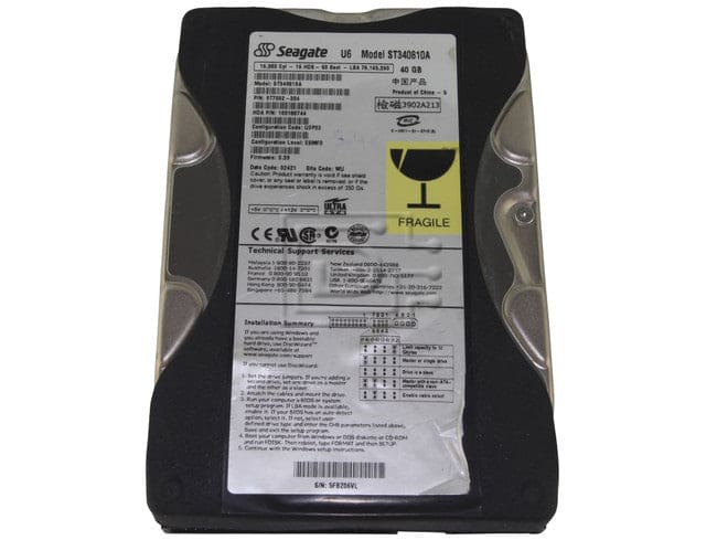 Seagate 40GB 5400 RPM