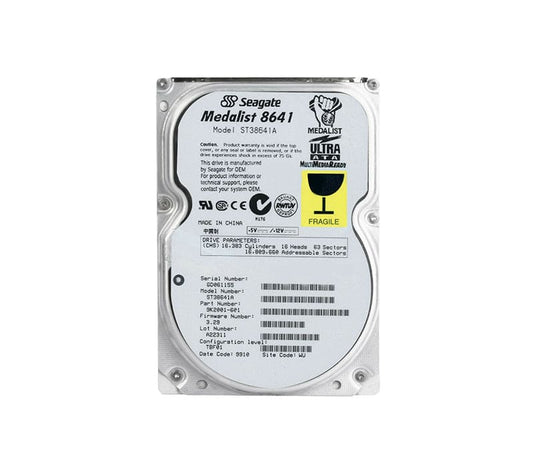 Seagate 8.60GB 1" ATA/33 5400RPM 3.5" IDE HDD