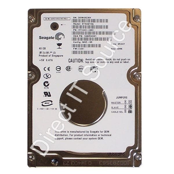 Seagate 40GB ST94019A 4200 RPM