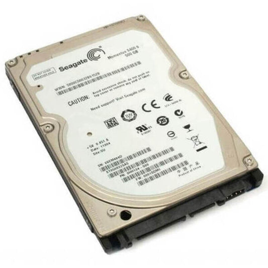 Seagate Momentus 5400.6 ST9500325AS 500GB 5400 RPM 8MB Cache SATA 3.0Gb/s 2.5" Internal Notebook Hard Drive