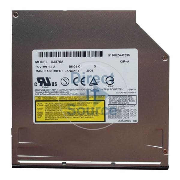 Panasonic LAPTOP DVD-RW MULTI DVD DOUBLE LAYER DRIVE