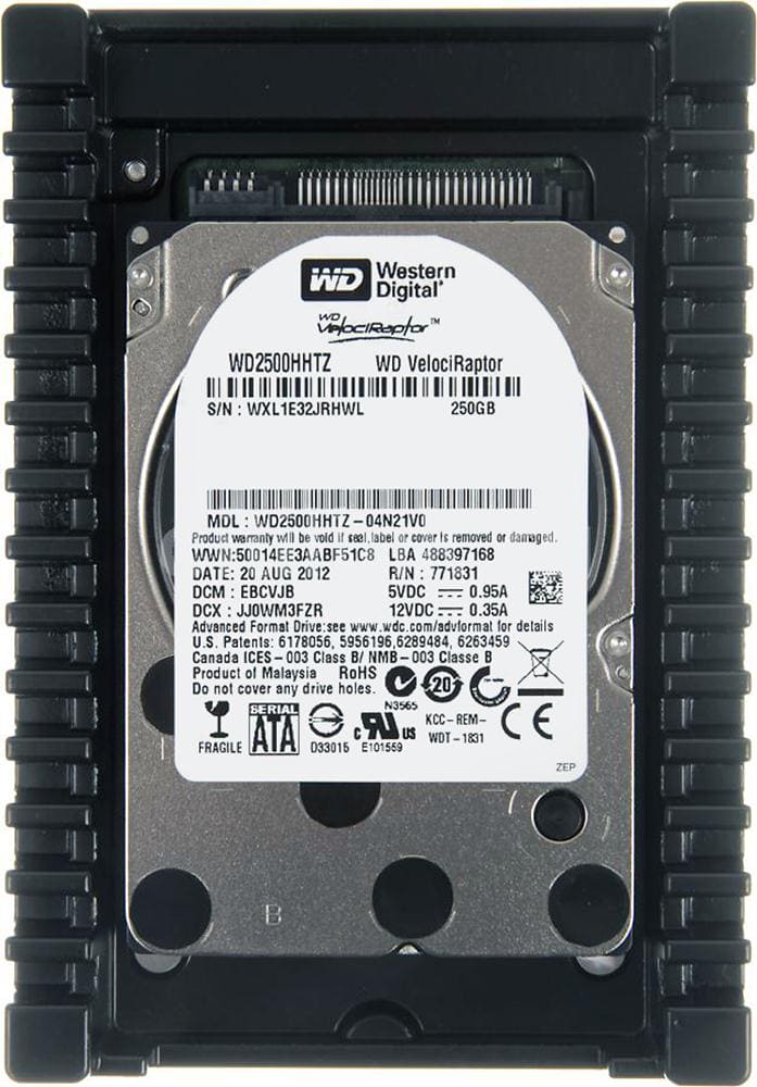 Western Digital VelociRaptor 250GB 3.5" SATA Hard Drive