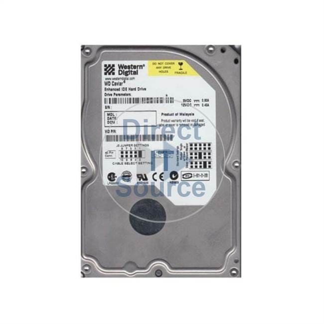 WD Caviar WD800LB 80.0 GB 7200RPM 2MB 40Pin Ultra DMA-2/ATA-100 (IDE/EIDE) Hard Drive