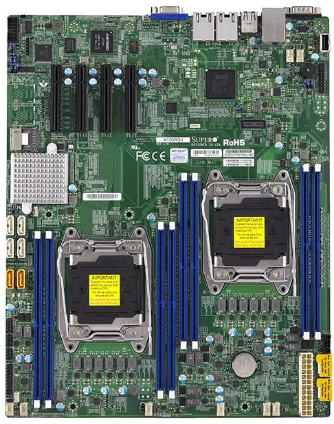 X10DRD-i, Intel C612, LGA 2011-3, DDR4-2400 1TB 3DS LRDIMM / 8, SuperDOM, VGA, GbLAN / 2, E-ATX