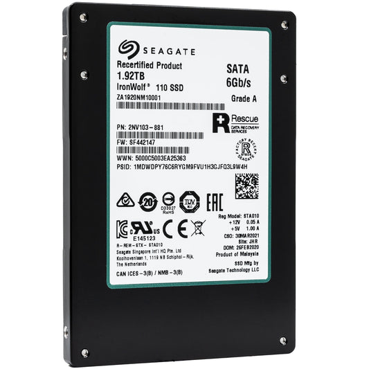 Seagate ZA1920NM10001 IronWolf 110 1.92TB SATA 2.5 inch Solid State Drive