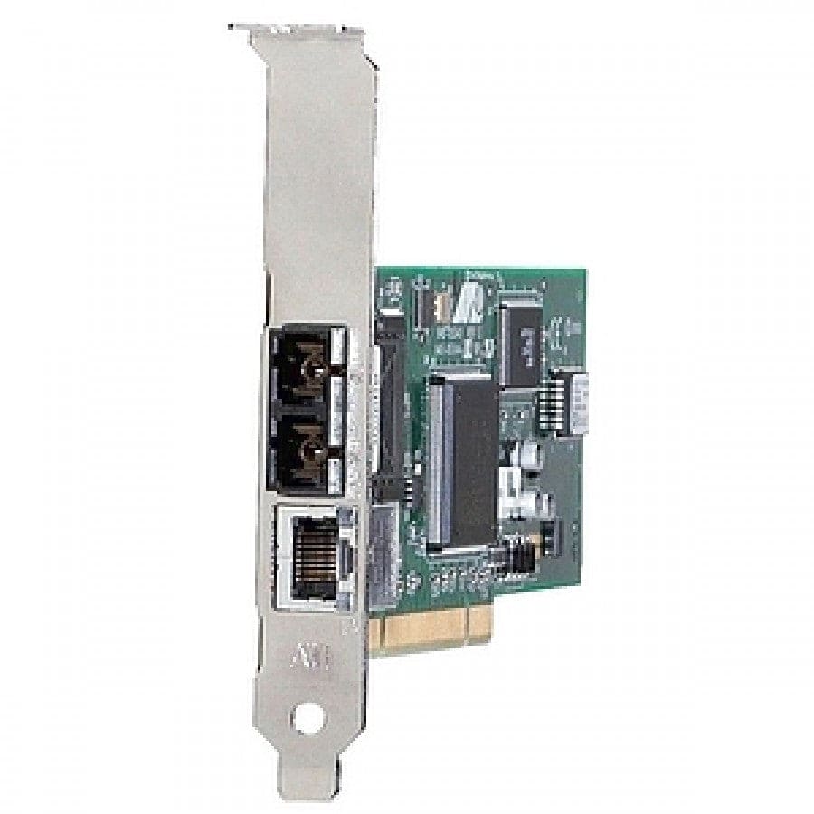 Allied Telesis 32-Bit 100mbps Dual Fiber and CU Fast Ethernet Fiber Adapter Card St