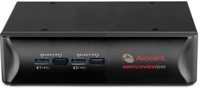 Avocent Switchview DVI 2-Port KVM Switch 2SVDVI10-001