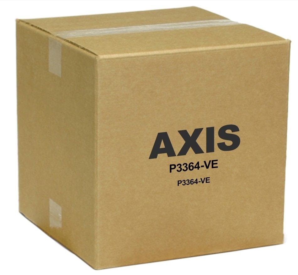 AXIS P3364-VE (1MP) 12mm Day/Night Outdoor Fixed Dome Network Camera