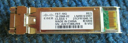 Cisco Systems 10-2566-02 / FET-10G 10Gbps Fabric Extender Transceiver