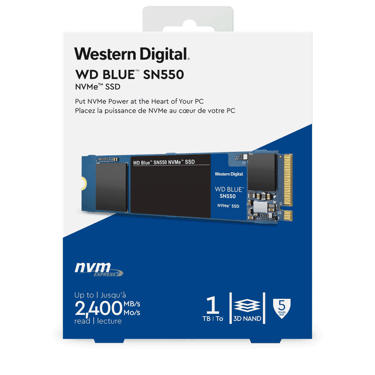 SANDISK WD BLUE SN550 NVME SSD