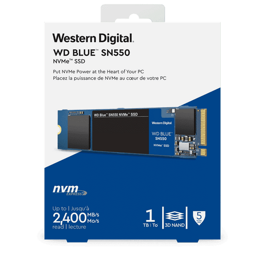 SANDISK WD BLUE SN550 NVME SSD