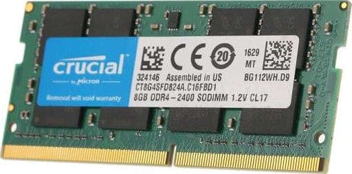 Crucial CT8G4SFD824A.C16FBD1 8GB DDR4-2400MHz Non ECC Memory Module