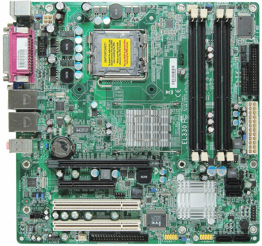 DFI EL3301-572G / EL330-DR Chipset-Intel Socket-LGA775 8GB DDR3-1066MHz Desktop Micro-ATX Motherboard