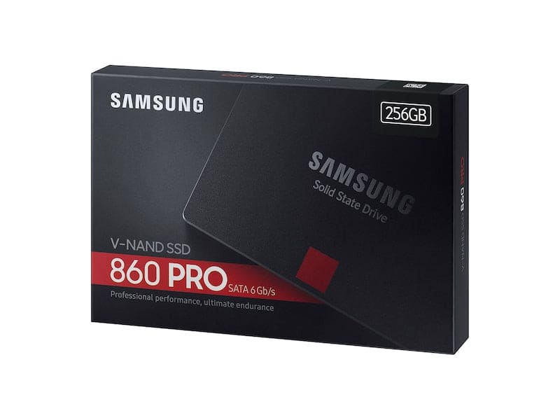 Samsung MZ-76P256BW / MZ-76P256E 860 PRO 256GB SATA-III 6Gbps 2.5-Inch Solid State Drive