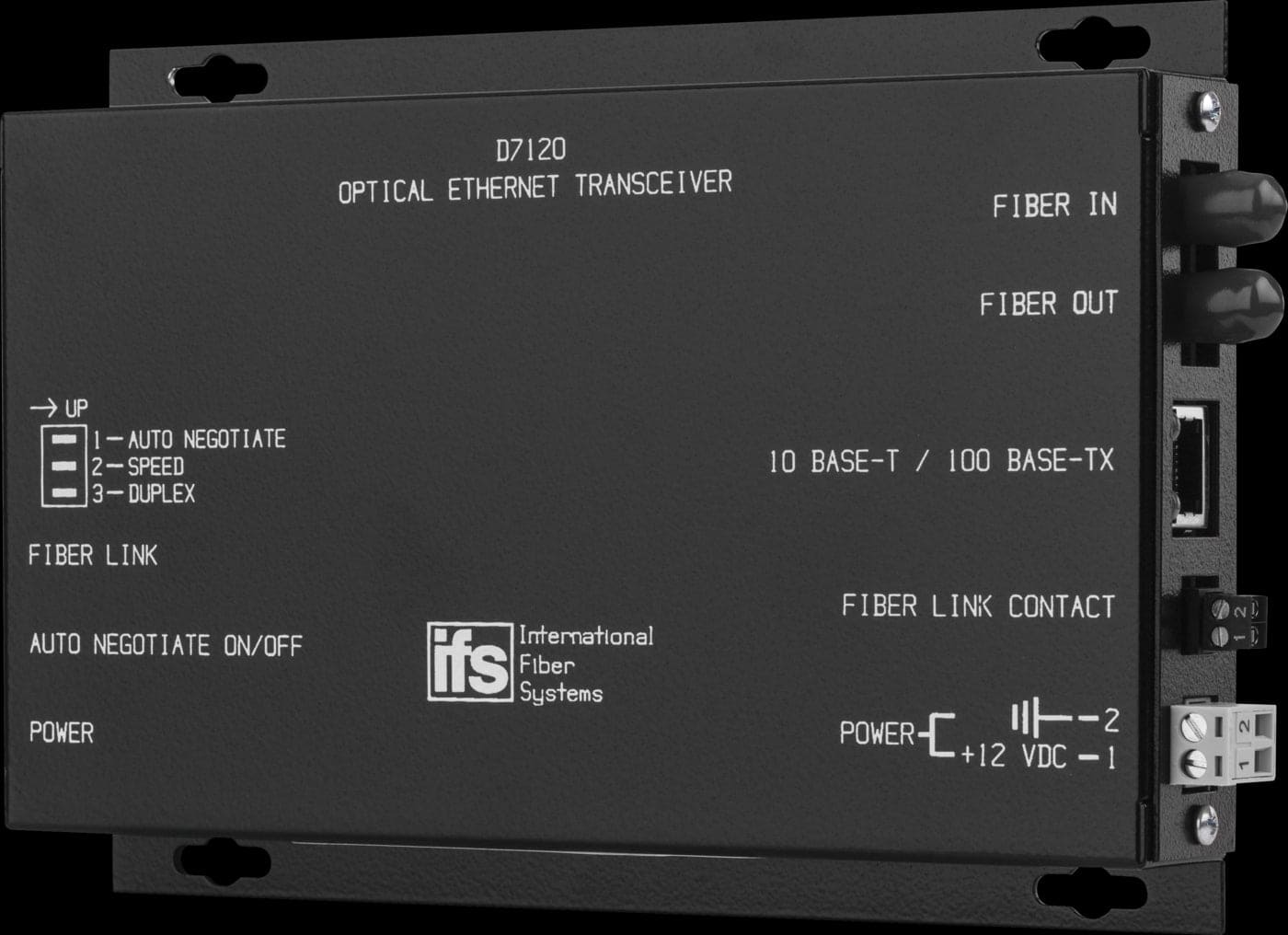 IFS D7120WDMA 1-Channel 10/100 Mbps Ethernet Transceiver