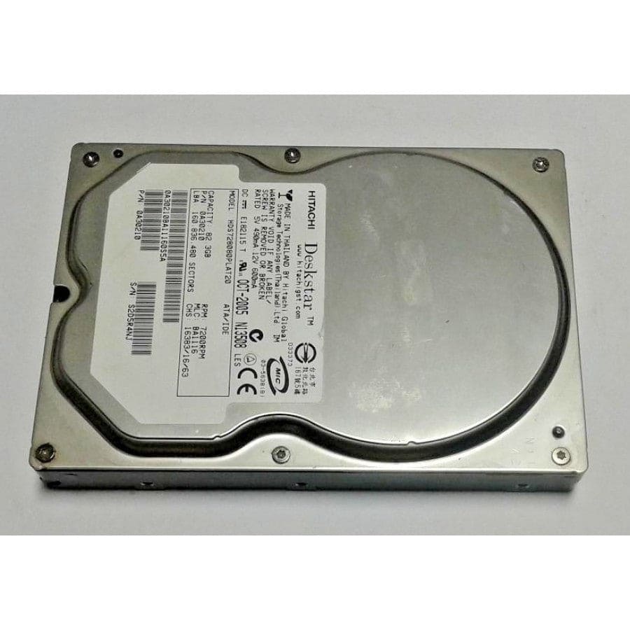 Hitachi 80GB ATA133 7200rpm 2MB Hard Drive