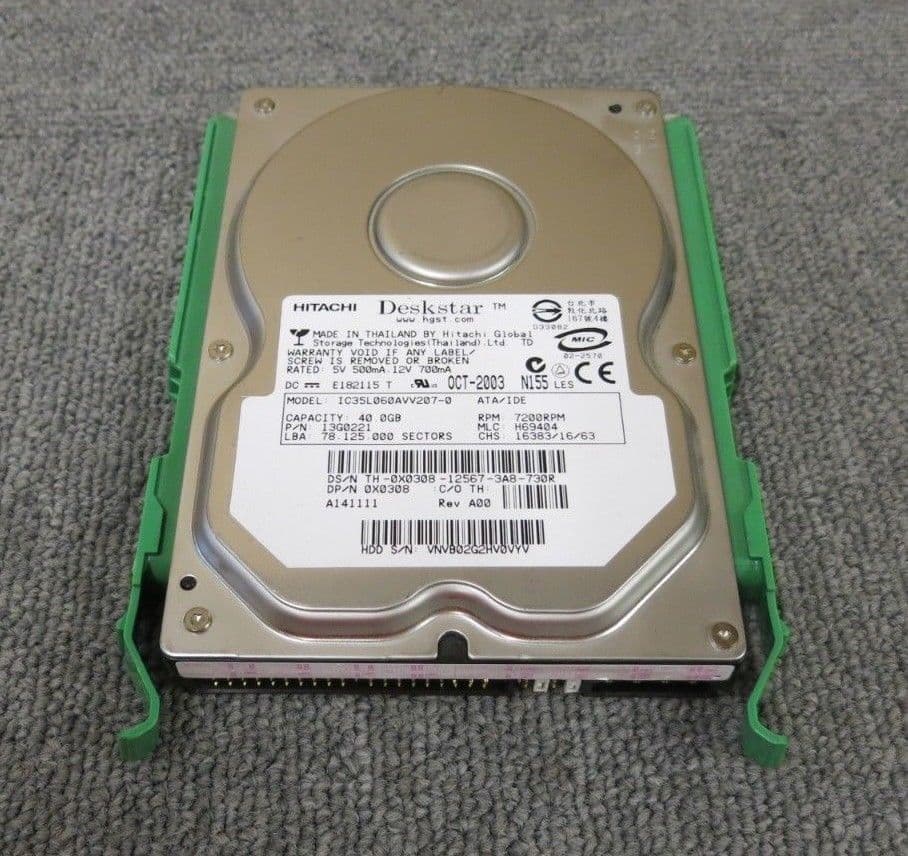 Hitachi 60GB 7200RPM 3.5Inch 2MB IDE Hard Drive