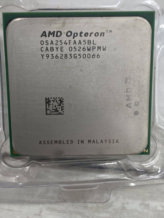 AMD Opteron 254 OSA254FAA5BL 2.8GHZ 1MB L2 Cache Socket-940PIN OEM Processor