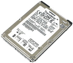 Hitachi Travelstar E5K500.B 320 GB Internal hard drive - 300 MBps - 5400 rpm