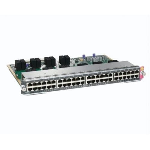 Cisco WS-X4648-RJ45V+E 48-Ports Catalyst 4500 Line Card E-SeriesSwitch