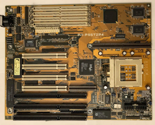 ASUS P55T2P4 Socket 7 Pentium 133mhz RAM 16 Motherboard