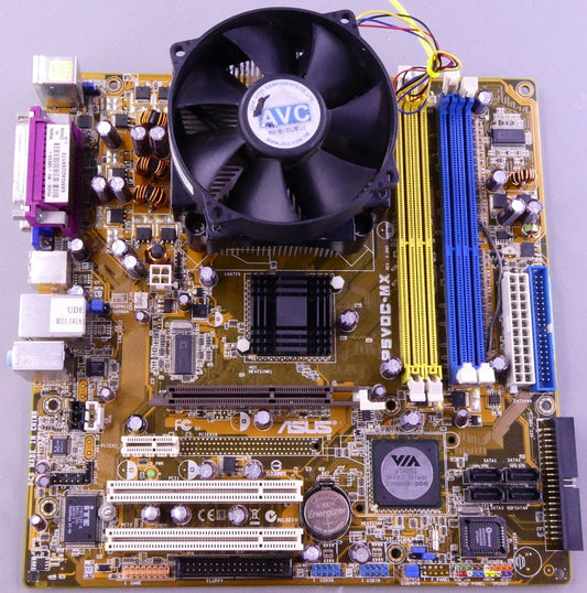 Asus P5VDC-MX VIA P4M800Pro Socket-LGA775 AMD Core 2 Duo DDR2 Micro ATX Motherboard