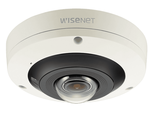 Hanwha Techwin PNF-9010RV Wisenet P 12MP Day-Night Fisheye Dome Camera