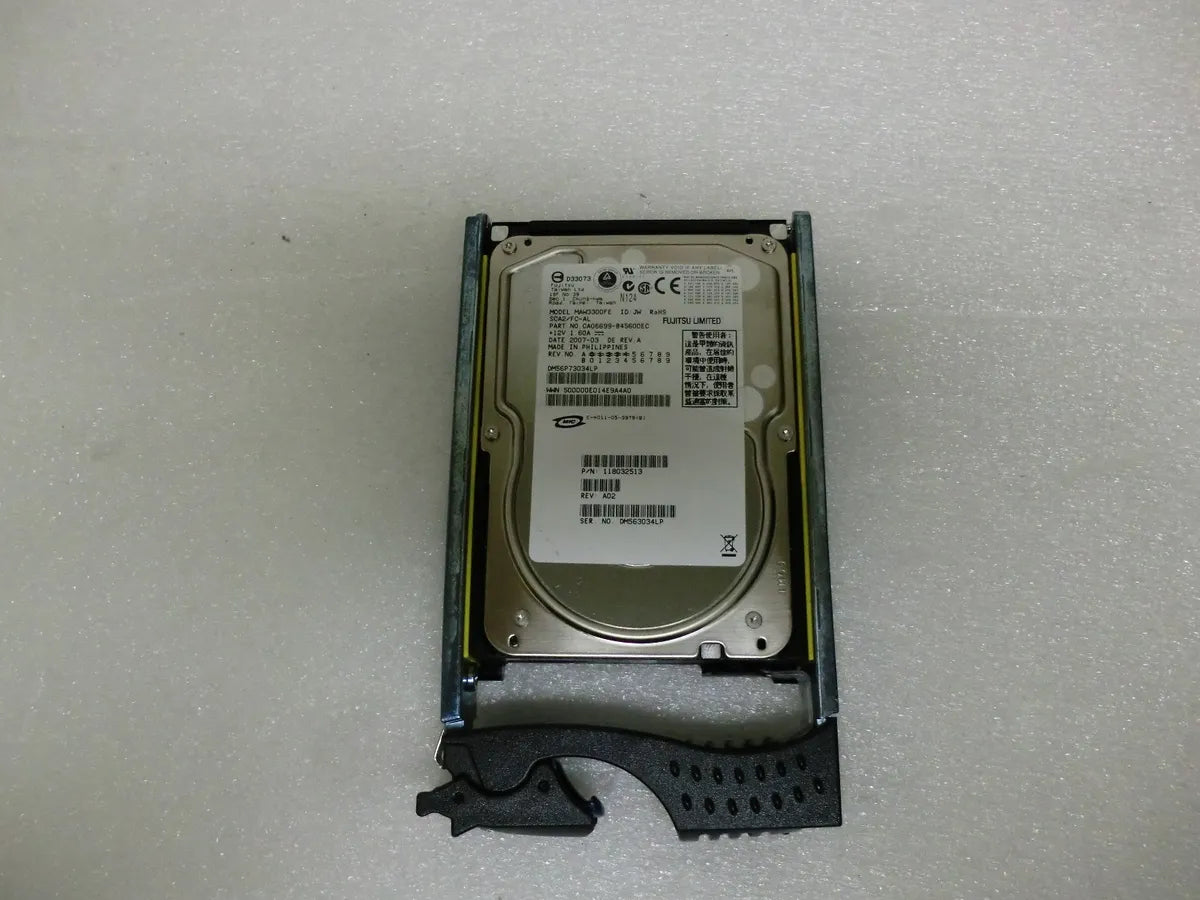 Fujitsu 300GB 10000RPM 3.5INCH FIBER CHANNEL 2GBPS HARD DRIVE